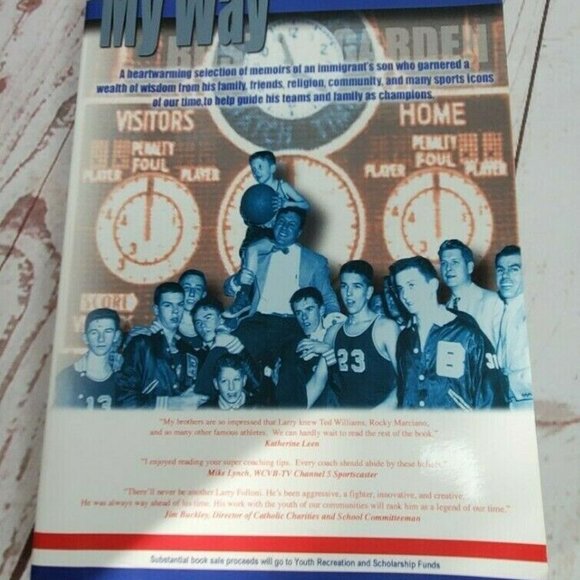 My Way : The Memoirs Of Coach Larry Folloni Book - Picture 5 of 5